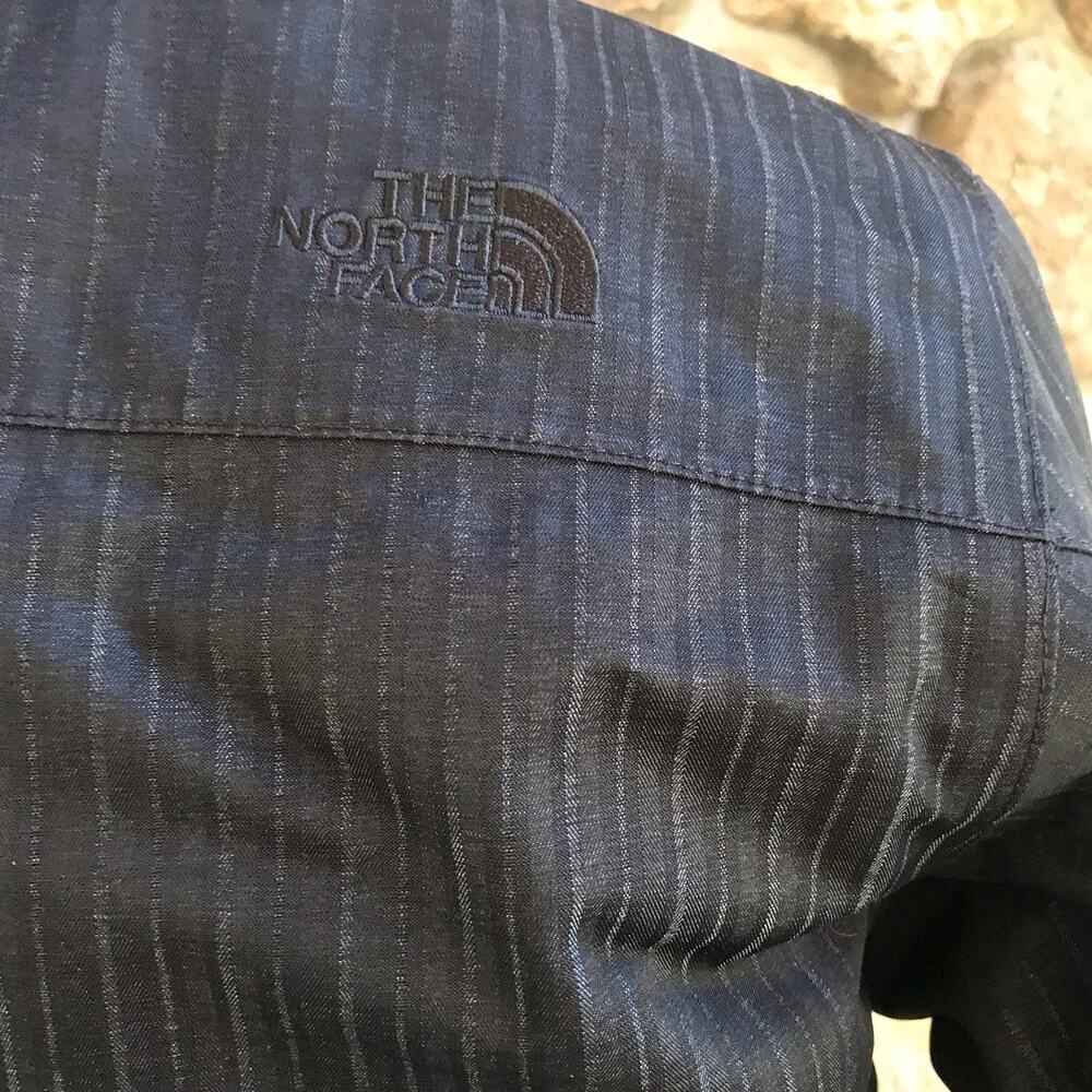 North Face Full Zip Black Winter Quilted Lined Jacket Women's Size Small - Picture 7 of 13
